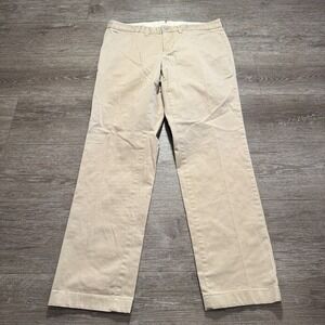 Classic Men's Beige Chino Pants
